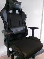 DXRacer King gamestoel zwart gestoffeerd, Huis en Inrichting, Bureaustoelen, Ophalen, Gebruikt, Zwart, Gaming bureaustoel