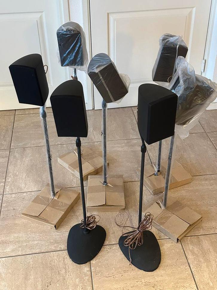 Speakers, nieuw, 20 Watt/8 Ohm zwart, Audio, Tv en Foto, Luidsprekers, Nieuw, Front, Rear of Stereo speakers, Minder dan 60 watt