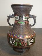 Cloisonne vaas [1780], Antiek en Kunst, Antiek | Koper en Brons, Ophalen