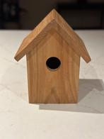 Eikenhouten wandlamp vogelhuisje, Ophalen, Zo goed als nieuw, Hout