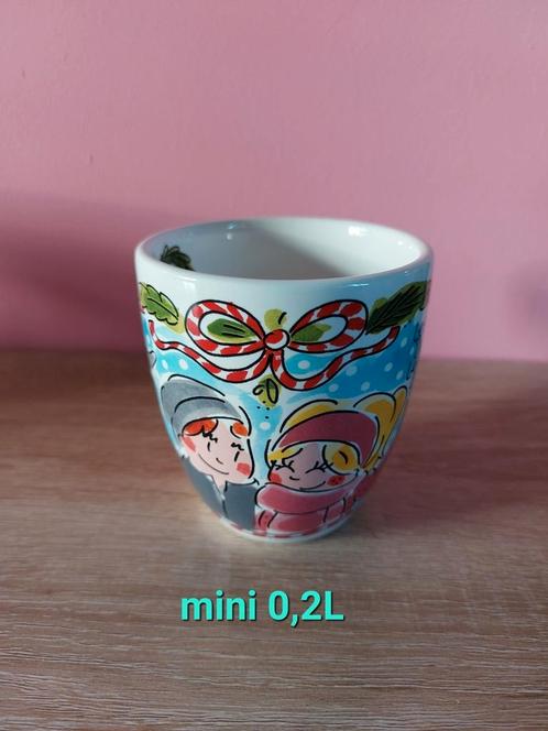 Blond Amsterdam kerst mok 0,2L, Huis en Inrichting, Keuken | Servies, Zo goed als nieuw, Kop(pen) en/of Schotel(s), Blond Amsterdam