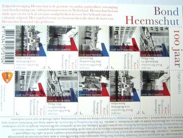 Heemschut Bond 10x1,31 Frankeergeldig postfris vel blok beschikbaar voor biedingen