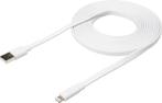 Xtorm Flat USB to Lightning Cable – 3 meter – Wit, Xtorm, Info@xtorm.eu, Hoofdveste 19, 3992 DH Houten, Nederland
