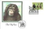 F209 United Nations 1994 Bedreigde dieren Apen Olifant, Postzegels en Munten, Postzegels | Eerstedagenveloppen, Onbeschreven, Rest van de wereld