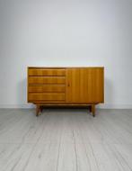 Vintage Dressoir Sideboard Kast Notenhout Mid Century Retro