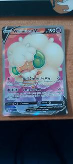 whimsicott v full art brilliant stars pokemon kaart, Ophalen of Verzenden, Zo goed als nieuw, Booster