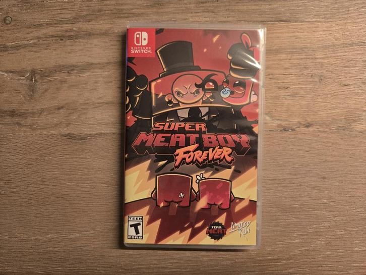 Super Meat Boy Forever - Limited run - Nintendo Switch, Spelcomputers en Games, Games | Nintendo Switch, Zo goed als nieuw, Avontuur en Actie