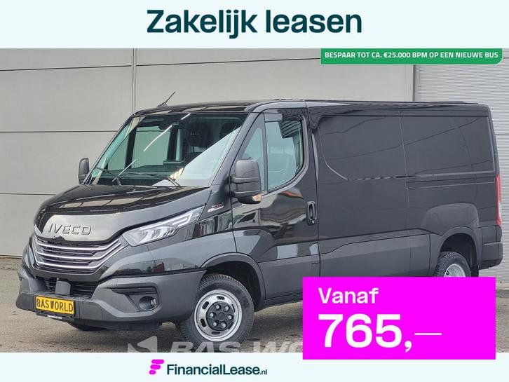 Iveco Daily 35C21 3.0L Automaat L2H1 Laag Dak 210PK 3,5t Tre, Auto's, Bestelauto's, Bedrijf, Lease, Financial lease, Achteruitrijcamera