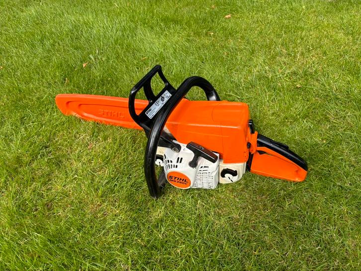 Stihl MS 250 C-BE benzine motorzaag kettingzaag hele nette!!, Tuin en Terras, Hand-tuingereedschap, Gebruikt, Overige soorten