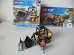 Lego City: 60219 Bouwlader + doos + bouwbeschrijving, Ophalen of Verzenden, Zo goed als nieuw, Lego