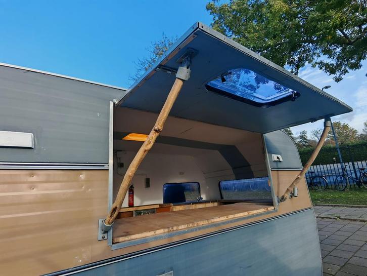 Food Truck ( Amsterdam ), Tuin en Terras, Overkappingen, Zo goed als nieuw, Veranda, Ophalen of Verzenden