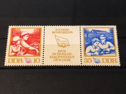DDR Mi 1761-1762 Dreierstreifen 1972 postfris, Postzegels en Munten, Postzegels | Europa | Duitsland, Postfris, DDR, Verzenden