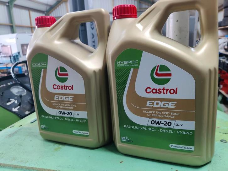 Castrol Edge 0W-20 LL IV Olie 4L, Auto-onderdelen, Motor en Toebehoren, Audi, BMW, Mercedes-Benz, Mini, Porsche, Seat, Volkswagen