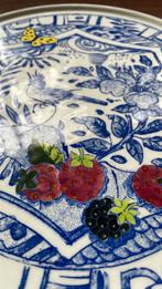 Gien OISEAU BLEU FRUIT onderzetter, Ophalen of Verzenden, Overige stijlen