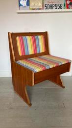 Leuk kleurrijk vintage klapbankje - kinderkamer -, Ophalen, Gebruikt, Overige typen