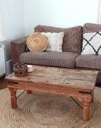 Vintage indiase daybed Salontafel boho/ibiza, Huis en Inrichting, Tafels | Salontafels, Ophalen, 100 tot 150 cm, 50 tot 100 cm
