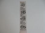 De Efteling "stripje" van 1974 uit tijdschrift. 2., Verzamelen, Efteling, Ophalen of Verzenden, Gebruikt, Overige typen