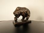 Josef Pallenberg - spelende beer - brons - incl herkomst, Ophalen of Verzenden, Brons