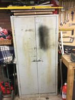 Stalen garage kast, Gebruikt, Meerdere deuren, Metaal, 150 tot 200 cm