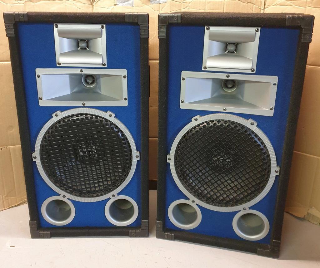Raveland luidsprekers x1038i i.z.g.s. 120-300 watt, Audio, Tv en Foto, Luidsprekers, Ophalen