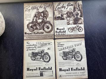 ROYAL ENFIELD MOTOREN, JAREN 50. beschikbaar voor biedingen