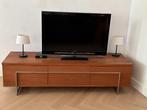 Tv kast noten massief, Bert Plantagie, 182x55x49., Huis en Inrichting, Kasten | Televisiemeubels, Ophalen, 25 tot 50 cm, Minder dan 100 cm