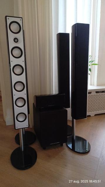 Exclusieve Mordaunt Short Alumni satellite luidspreker set beschikbaar voor biedingen