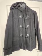 Duffelcoat ( houtje/touwtje jas), Verzenden, Camaiëu, Zwart, Maat 42/44 (L)