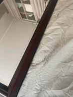 Mooie spiegel met houten lijst, Ophalen, Gebruikt, Minder dan 100 cm, Rechthoekig