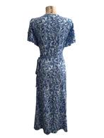 Fabienne Chapot maxi jurk L, Blauw, Maat 42/44 (L), Ophalen of Verzenden, Zo goed als nieuw