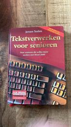 Tekstverwerken voor Senioren - Jeroen Teelen, Boeken, Informatica en Computer, Ophalen of Verzenden, Gelezen, Software