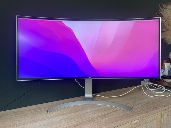 LG Ultrawide Monitor 34UC99-W – 34 inch WQHD IPS Curved, Computers en Software, Monitoren, Gebruikt, 61 t/m 100 Hz, DisplayPort