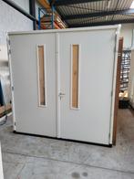 Te koop garagede afm br 235 x h 240 cm nieuw kunststo onderd, Ophalen of Verzenden, Nieuw, Hout, Overige typen