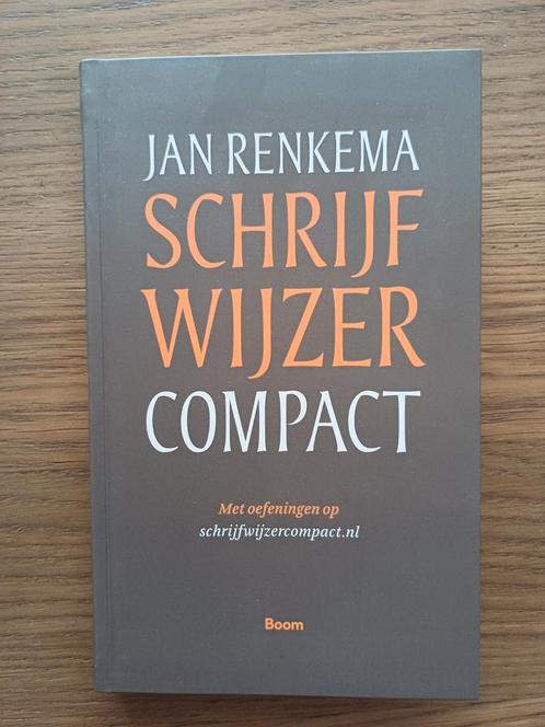 Jan Renkema - Schrijfwijzer compact, Boeken, Schoolboeken, Zo goed als nieuw, Nederlands, Overige niveaus, Ophalen of Verzenden