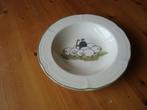 Diepe borden Schaapjes servies, Info@detagrijn.com, Overige materialen, Nieuw, Ophalen of Verzenden