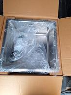 Lanesto spoelbak 44x44 vlak inbouw compleet., Ophalen of Verzenden, Zo goed als nieuw, 25 tot 50 cm, Minder dan 100 cm