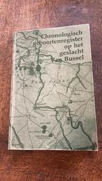 Chronologisch geboorteregister geslacht van Bussel, Boeken, Ophalen of Verzenden, Gelezen