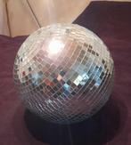 Vintage Retro Discobal Spiegelbol Kerstbal, Ophalen of Verzenden, Gebruikt