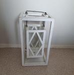 Witte lantaarn, Huis en Inrichting, Ophalen, Gebruikt, Hout