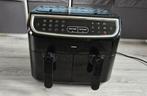 Airfryer dubbel XL 2 keer 4.5 liter, Ophalen, Zo goed als nieuw, Airfryer XXL, 1500 gram of meer
