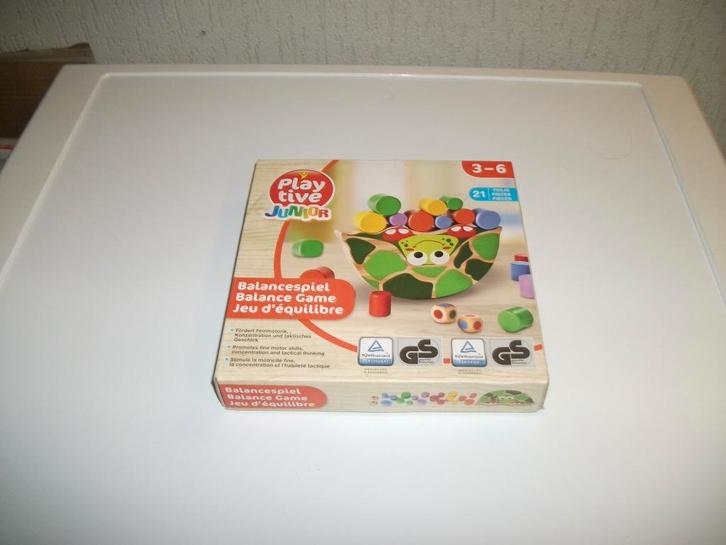 Balancespel schildpad, Kinderen en Baby's, Speelgoed | Houten speelgoed, Gebruikt, Ophalen of Verzenden