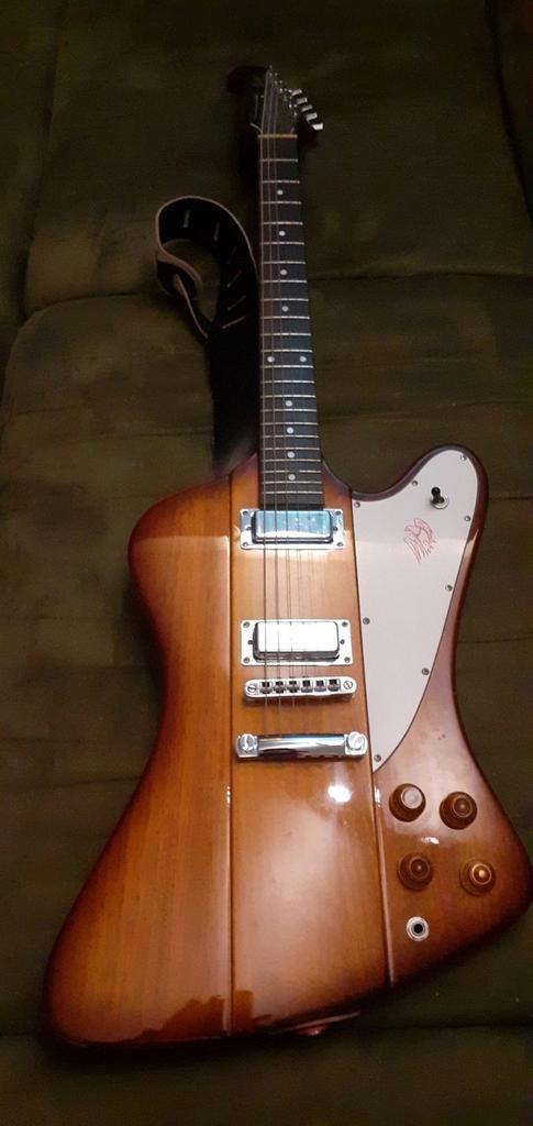 Vox Humana Firebird Stoner series, Muziek en Instrumenten, Snaarinstrumenten | Gitaren | Elektrisch, Zo goed als nieuw, Solid body