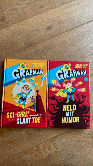 Boeken Grapman 1 en 2 als nieuw!! beschikbaar voor biedingen