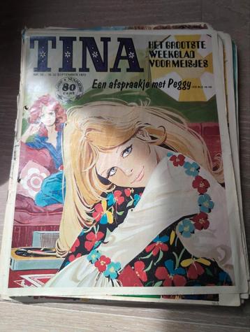 Vintage Retro tijdschriften Tina nr 38 t/m 52 1972 beschikbaar voor biedingen