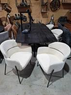 Teddy eetkamerstoel NIEUW!!, Ophalen, Wit, Nieuw, Vijf, Zes of meer stoelen