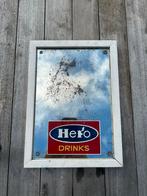 Hero Spiegel/ Raamhanger, Ophalen of Verzenden, Gebruikt, Reclamebord