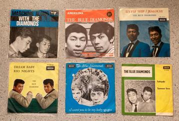 Zes Singles The Blue Diamonds TEAB beschikbaar voor biedingen