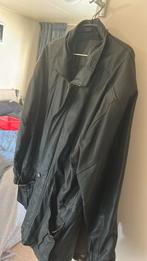Zwarte leren maat 54, Kleding | Heren, Ophalen, Zo goed als nieuw, Maat 52/54 (L), Zwart