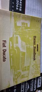 Instructie boekje Fiat Ducato, Ophalen of Verzenden