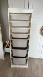 Ikea trofast kast wit/grijs 7 bakken, Huis en Inrichting, Ophalen, Zo goed als nieuw, 25 tot 50 cm, Minder dan 100 cm
